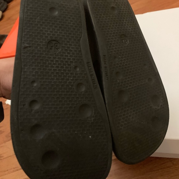 Off White Pool Sliders Slipper Slides - Picture 5 of 5